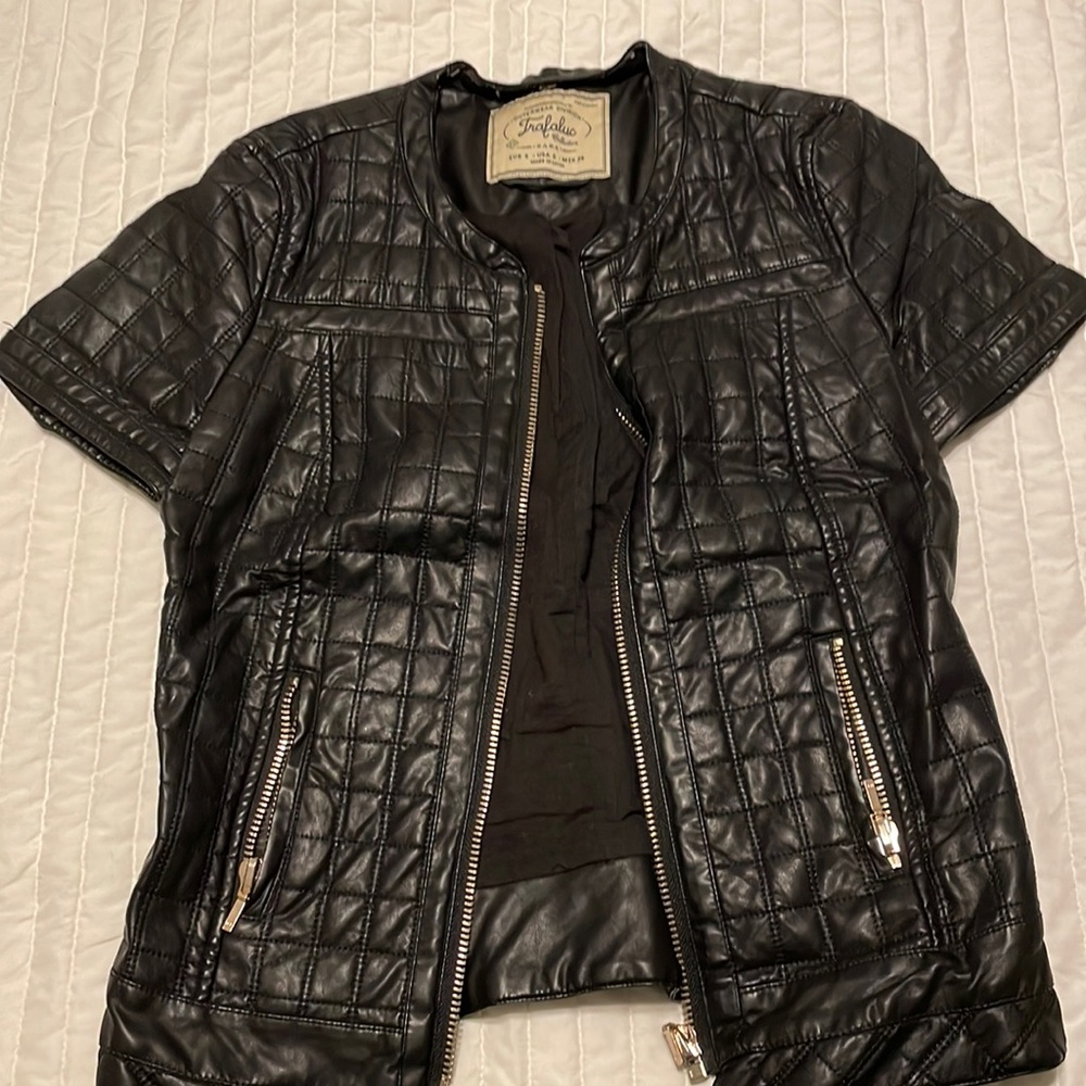 Zara Short Sleeve Zip Up